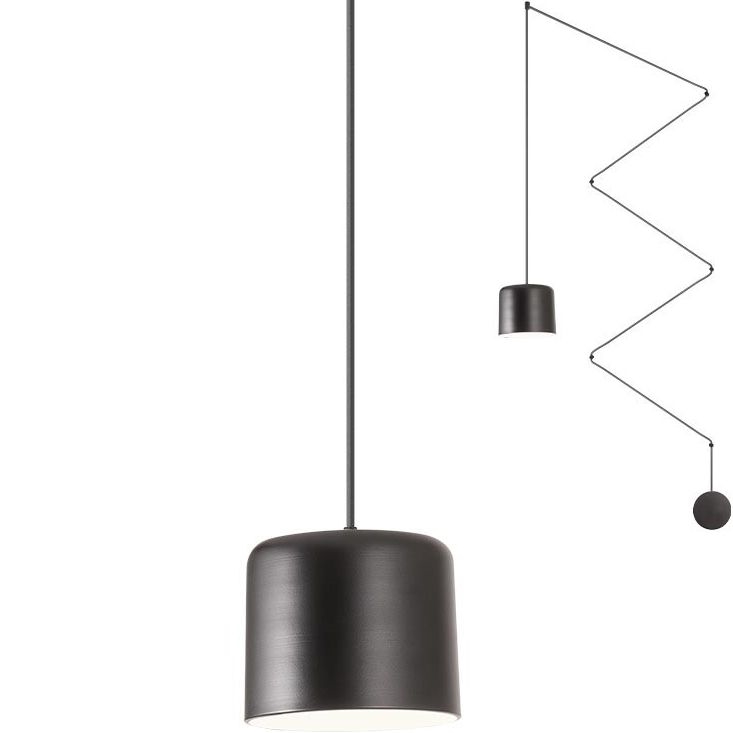 Redo 01-1822 - Candeeiro suspenso DODO 1xE27/15W/230V aranha preto