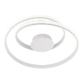 Redo 01-1886 - Candeeiro de teto LED dimerizável TORSION LED/29W/230V 4000K Ø 55 cm branco