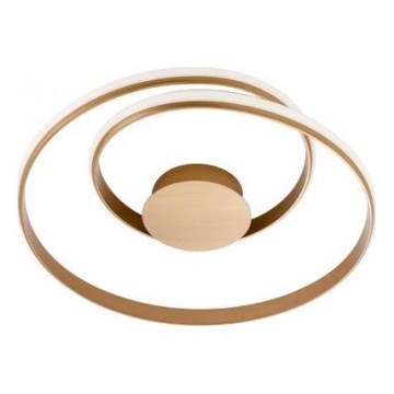 Redo 01-1887 - Candeeiro de tecto LED regulável TORSION LED/29W/230V 4000K Ø 55 cm bronze