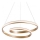 Redo 01-1889 - Lustre LED dimerizável suspenso por cabo TORSION LED/29W/230V 4000K Ø 55 cm bronze