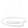 Redo 01-1890 - Lustre suspenso em cabo LED dimerizável TORSION LED/35W/230V 4000K Ø 75 cm branco