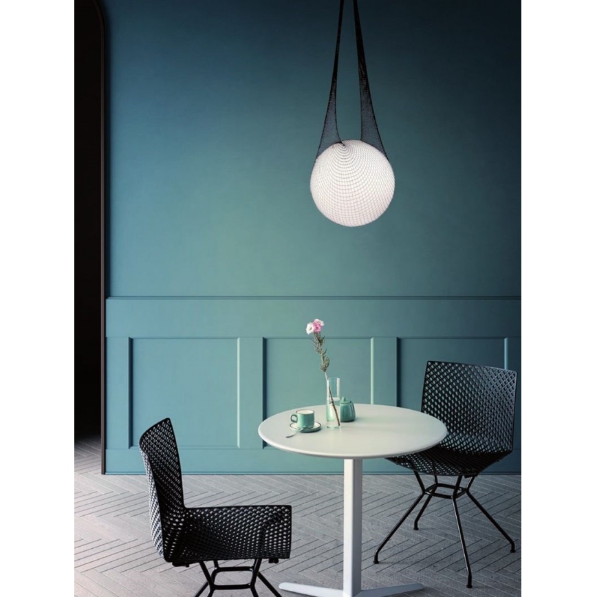 Redo 01-1974 - Candelabro suspenso LED ALLURIA 1xE27/10W/230V diâmetro 40 cm