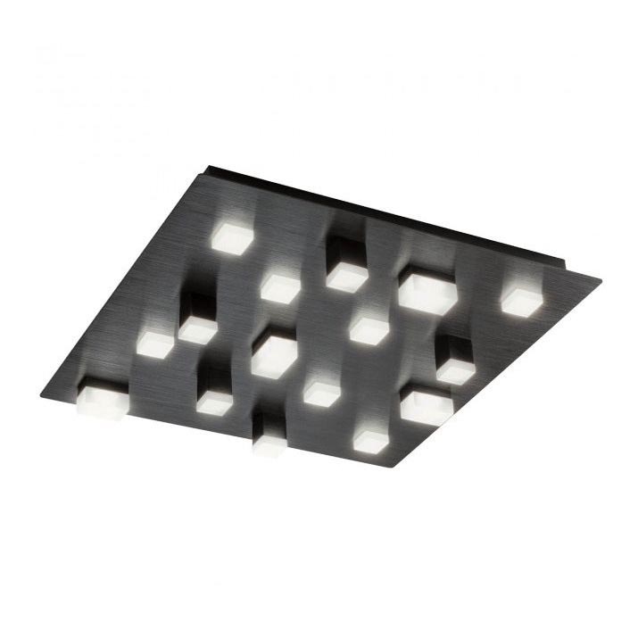 Redo 01-2017 - Iluminação de teto LED PIXEL LED/48W/230V 3000K 45x45 cm preto