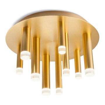 Redo 01-2039 - Iluminação de teto LED MADISON 9xLED/4W/230V dourada