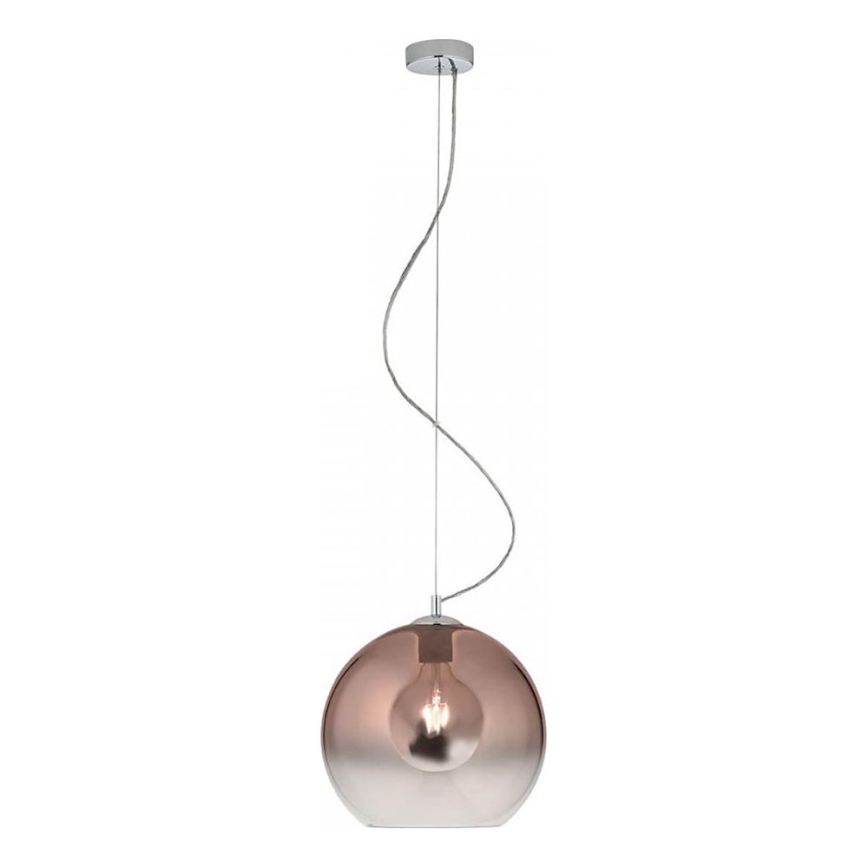 Redo 01-2076 - Candeeiro suspenso BOWL 1xE27/42W/230V diâmetro 30 cm cobre