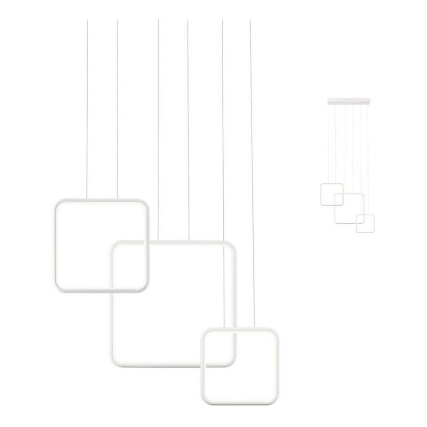 Redo 01-2097 - Candelabro suspenso LED com regulação THAI LED/66W/230V 3000K branco