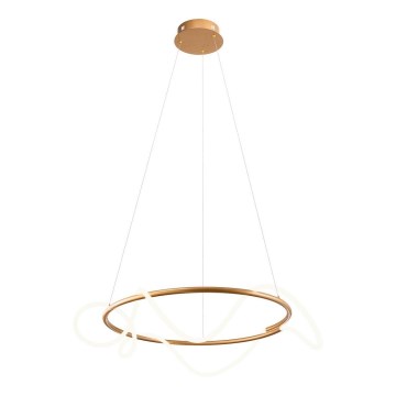 Redo 01-2110 - Candelabro suspenso LED com regulação CORRAL LED/40W/230V 3000K dourada