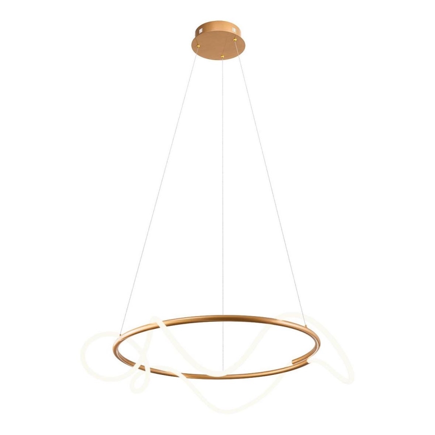 Redo 01-2110 - Candelabro suspenso LED com regulação CORRAL LED/40W/230V 3000K dourada