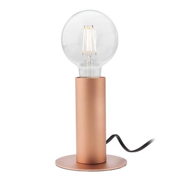 Redo 01-2131 - Candeeiro de mesa táctil RIVET 1xE27/42W/230V cobre