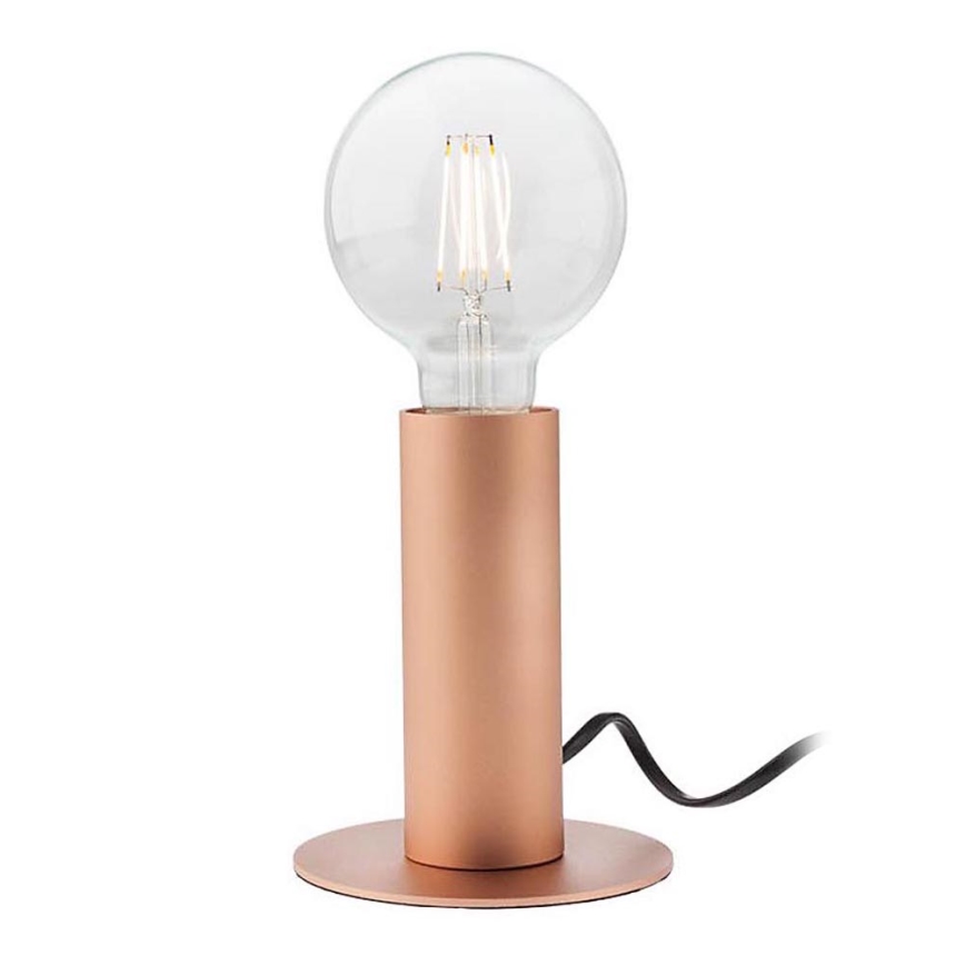Redo 01-2131 - Candeeiro de mesa táctil RIVET 1xE27/42W/230V cobre