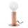 Redo 01-2131 - Candeeiro de mesa táctil RIVET 1xE27/42W/230V cobre