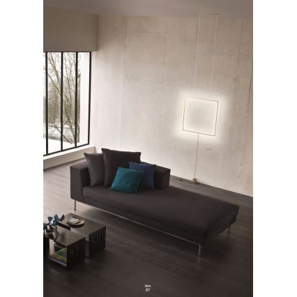 Redo 01-2134 - Candeeiro de chão LED SLICK LED/28W/230V preto