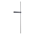 Redo 01-2201 - Aplique de parede LED TANGENT LED/14W/230V, preto