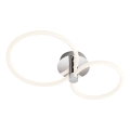 Redo 01-2222 - Luminária de teto LED dimmerizável SPELL LED/32W/230V cromado brilhante