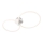 Redo 01-2223 - Candelabro integrado LED com regulação SPELL LED/43W/230V 3000K branco