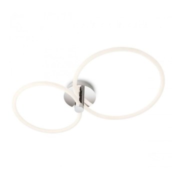 Redo 01-2224 - Candeeiro integrado LED com regulação SPELL LED/43W/230V 3000K cromado brilhante
