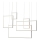 Redo 01-2316 - Lustre LED dimerizável suspenso por cabo PLANA LED/80W/230V branco