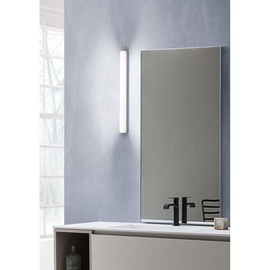 Redo 01-2331 - Espelhos de casa de banho iluminados LED TASK LED/24W/230V 120 cm CRI 90 IP44 cromado brilhante