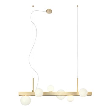 Redo 01-2374 - Candelabro suspenso GOJI 6xG9/28W/230V dourada