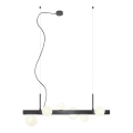 Redo 01-2375 - Candelabro suspenso GOJI 6xG9/28W/230V preto