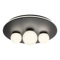 Redo 01-2466 - Candeeiro de tecto LED CORUM LED/48W/230V 3000K CRI 90 preto