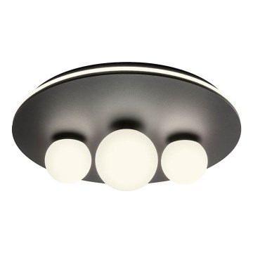 Redo 01-2466 - Candeeiro de tecto LED CORUM LED/48W/230V 3000K CRI 90 preto