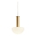 Redo 01-2474 - Lustre suspenso por cabo LUMIEN 1xG9/10W/230V diâmetro 13 cm dourado/branco