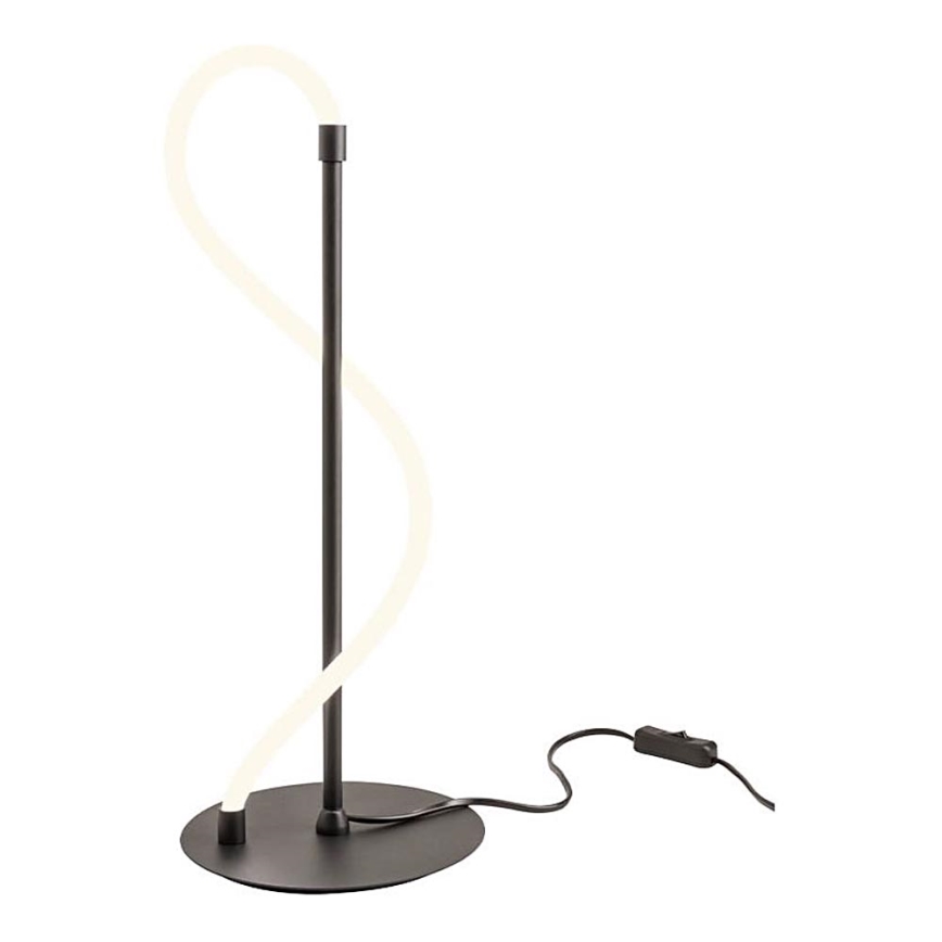Redo 01-2530 - Candeeiro de mesa LED com regulação CORRAL LED/12W/230V preto