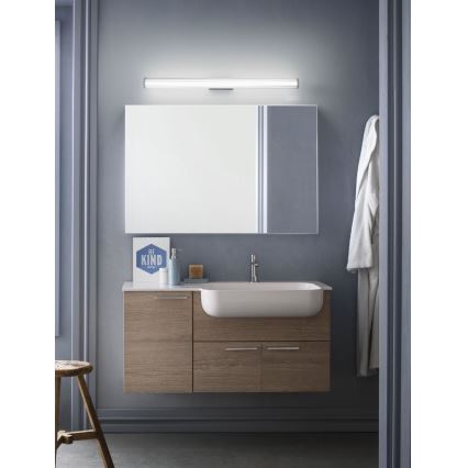 Redo 01-2592 - Iluminação LED para espelho de casa de banho RIGAL LED/18W/230V 3000K 91 cm CRI 90 IP44 cromado brilhante/branco