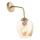 Redo 01-2617 - Candeeiro de parede PIERCE 1xE27/42W/230V dourado/fumado