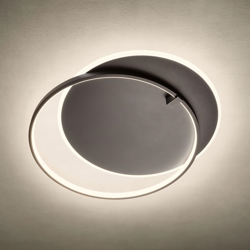 Redo 01-2660 - Iluminação de teto LED ARP LED/45W/230V preto