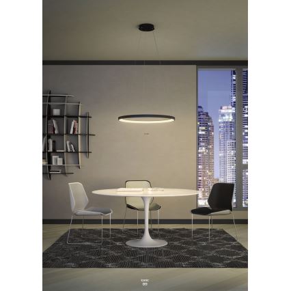 Redo 01-2673 - Candelabro suspenso LED com regulação ICONIC LED/50W/230V diâmetro 58 cm dourada