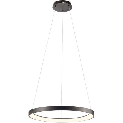 Redo 01-2674- Candelabro suspenso LED com regulação ICONIC LED/50W/230V diâmetro 58 cm preto