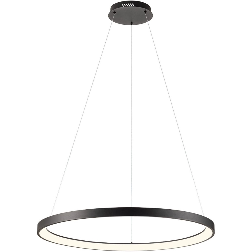 Redo 01-2677 - Candelabro suspenso LED com regulação ICONIC LED/60W/230V diâmetro 78 cm preto