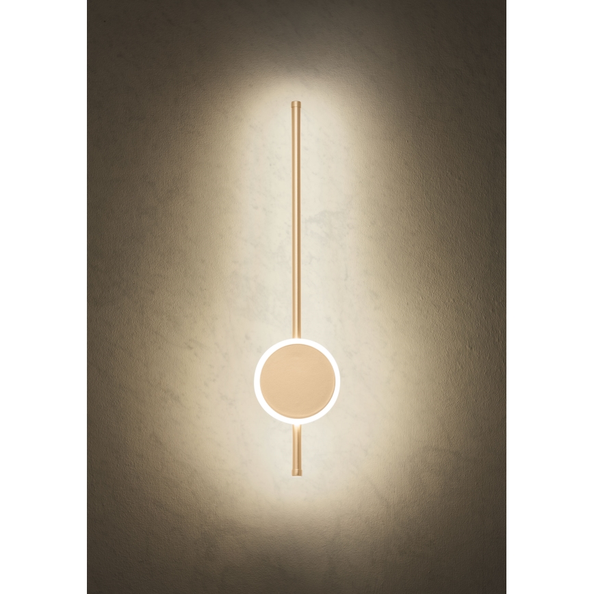 Redo 01-2700 - Iluminação de parede LED DIAZ LED/18W/230V CRI 90 dourado