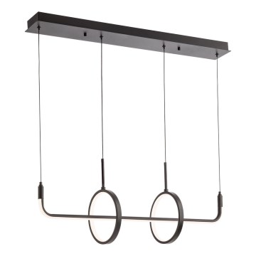 Redo 01-2705 - Candeeiro pendente LED em cabo OLIMP LED/40W/230V 3000/4000/6500K preto