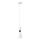 Redo 01-2709 - Candeeiro suspenso KILT 1xE27/42W/230V diâmetro 12 cm branco