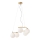Redo 01-2719 - Candelabro suspenso VOLLEY 5xE14/28W/230V dourada