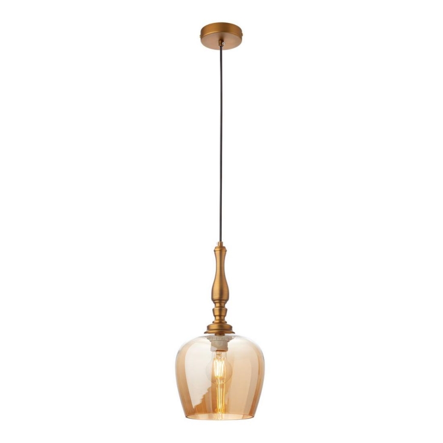 Redo 01-2740 - Candelabro suspenso TOLL 1xE27/42W/230V bronze