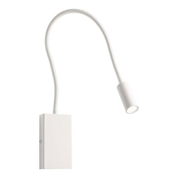 Redo 01-2754 - Candeeiro de parede LED WALLIE LED/3W/230V USB CRI 90 branco