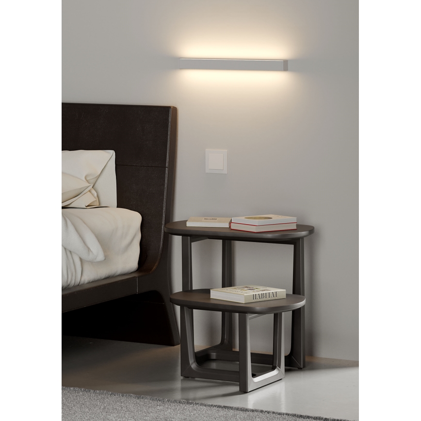 Redo 01-2764 - Aplique de parede LED PLOT LED/31W/230V 90 cm branco
