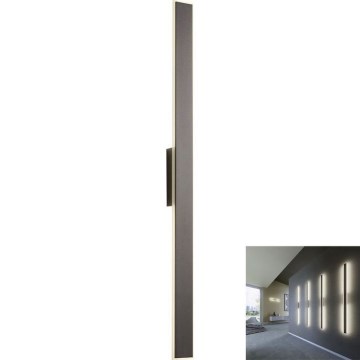 Redo 01-2769 - Iluminação de parede LED WAPI LED/23W/230V 90,5 cm preto