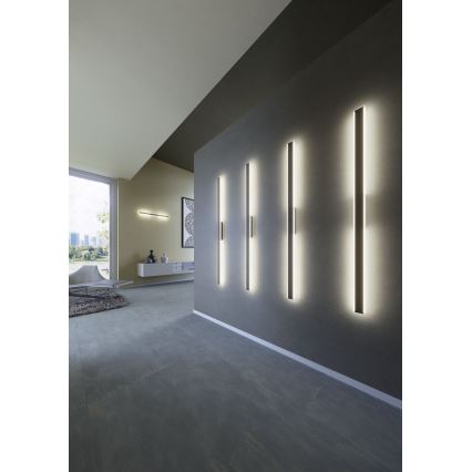 Redo 01-2769 - Iluminação de parede LED WAPI LED/23W/230V 90,5 cm preto