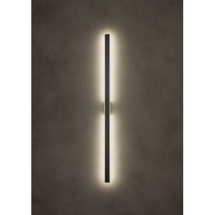 Redo 01-2769 - Iluminação de parede LED WAPI LED/23W/230V 90,5 cm preto
