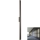 Redo 01-2771 - Iluminação de parede LED WAPI LED/30W/230V 119 cm preto