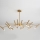 Redo 01-2776 - Candelabro suspenso RAYEN 16xG9/10W/230V bronze