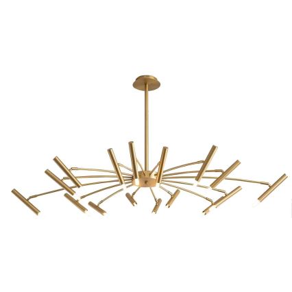 Redo 01-2776 - Candelabro suspenso RAYEN 16xG9/10W/230V bronze