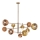 Redo 01-2781 - Candelabro suspenso ROY 10xG9/10W/230V