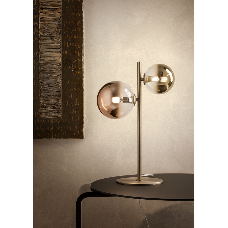 Redo 01-2784 - Candeeiro de mesa ROY 2xG9/10W/230V