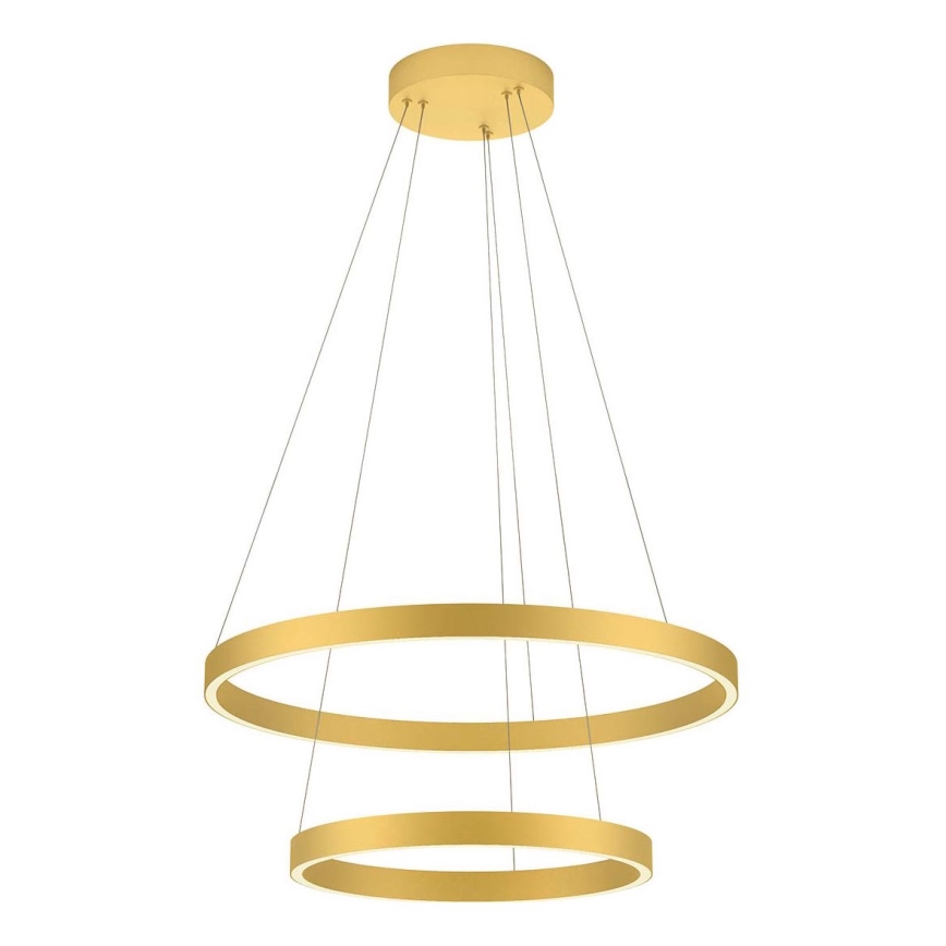 Redo 01-2889 - Candelabro suspenso LED com regulação FEBE LED/62W/230V dourada
